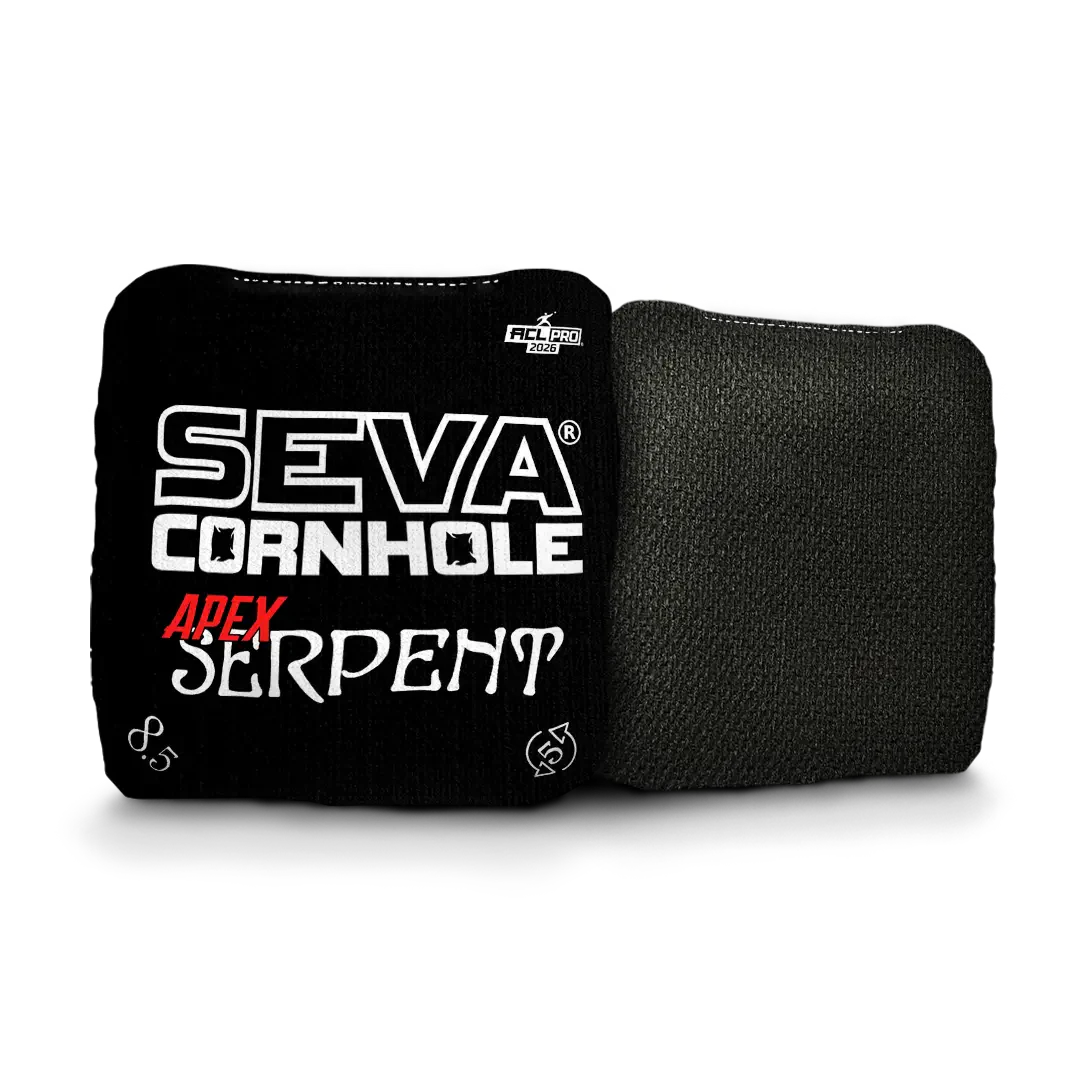 SEVA Cornhole - ApexSerpent Broadcast Approved Edition - Set of 4 Cornhole bags