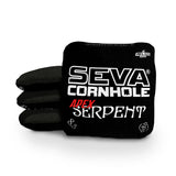 SEVA Cornhole - ApexSerpent Broadcast Approved Edition - Set of 4 Cornhole bags