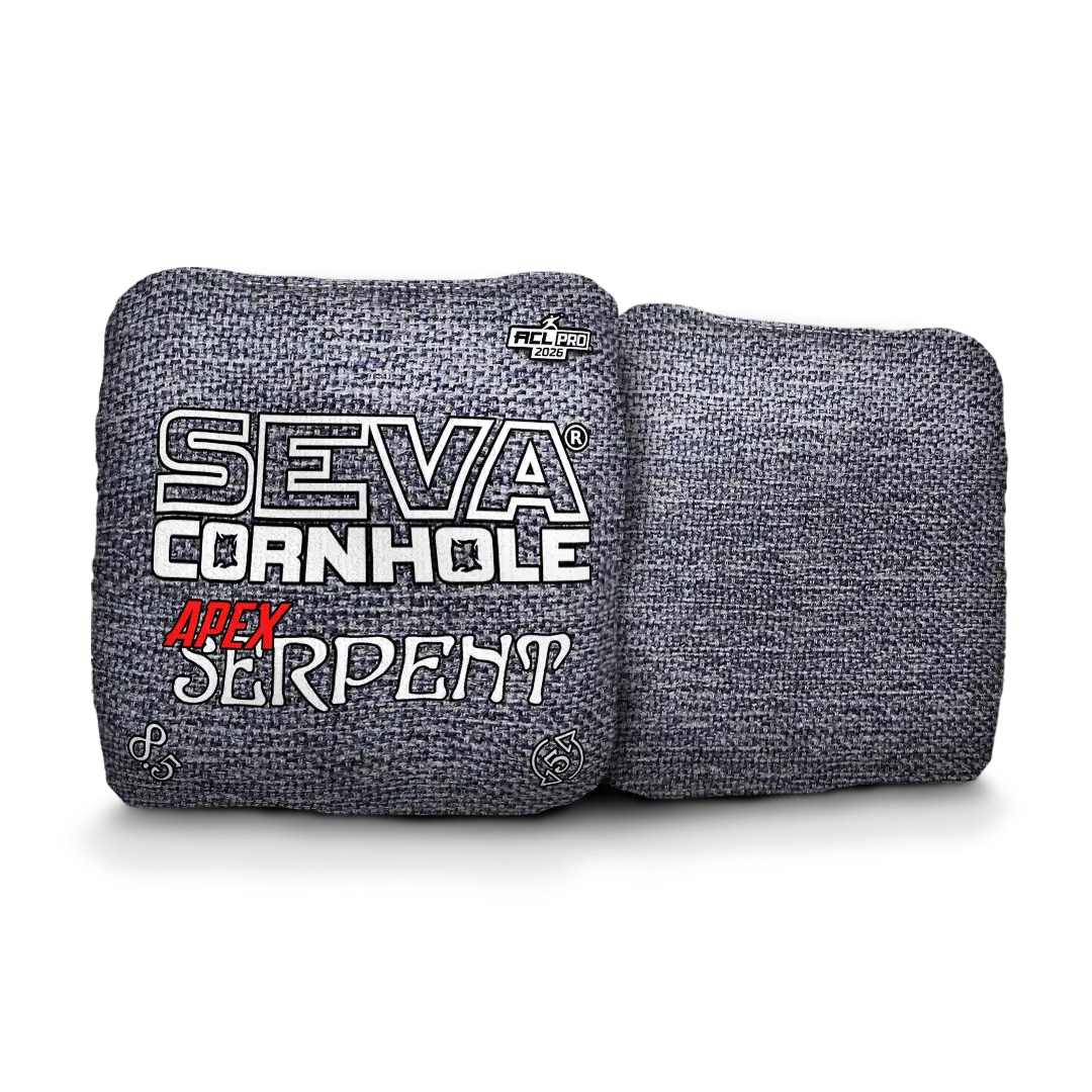 SEVA Cornhole - ApexSerpent Broadcast Approved Edition - Set of 4 Cornhole bags