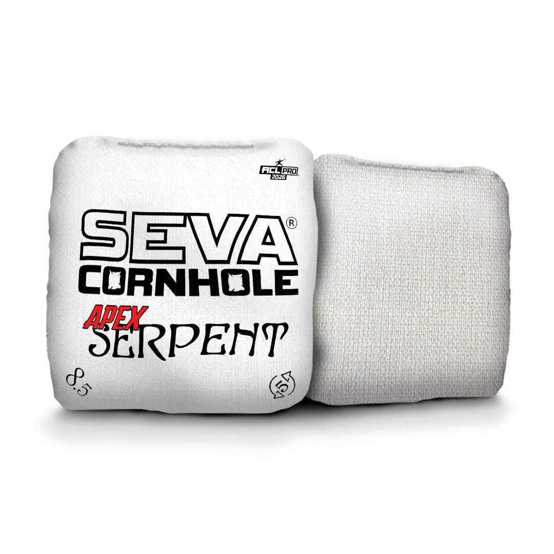 SEVA Cornhole - ApexSerpent Broadcast Approved Edition - Set of 4 Cornhole bags