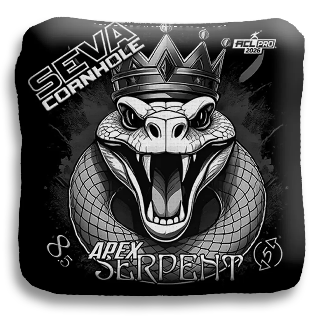 SEVA Cornhole - ApexSerpent KingSnake - Set of 4 Cornhole bags