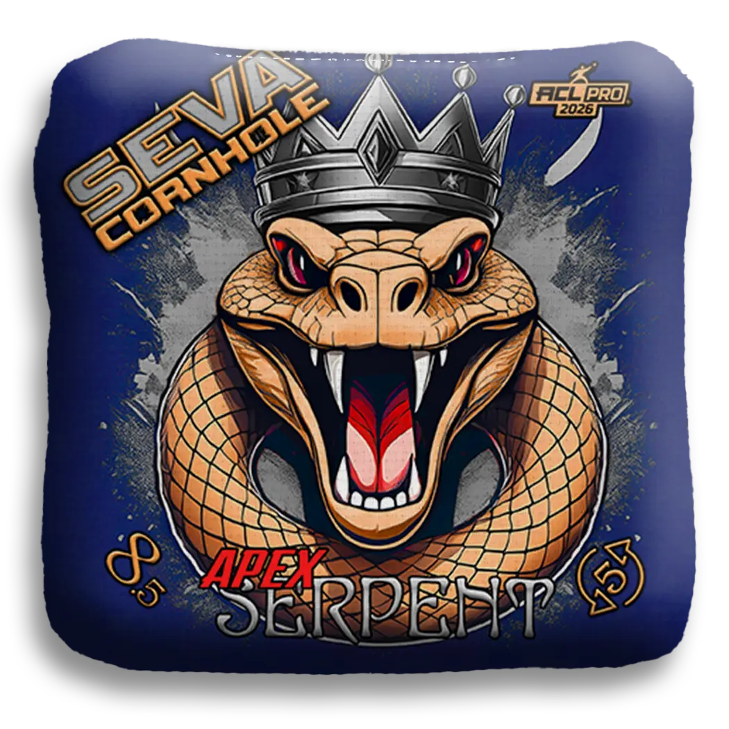 SEVA Cornhole - ApexSerpent KingSnake - Set of 4 Cornhole bags