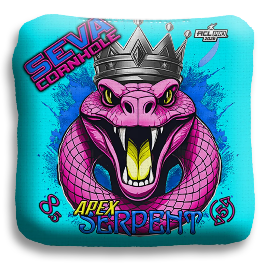 SEVA Cornhole - ApexSerpent KingSnake - Set of 4 Cornhole bags
