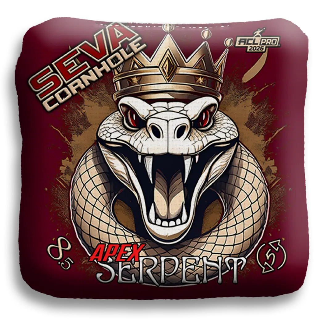 SEVA Cornhole - ApexSerpent KingSnake - Set of 4 Cornhole bags