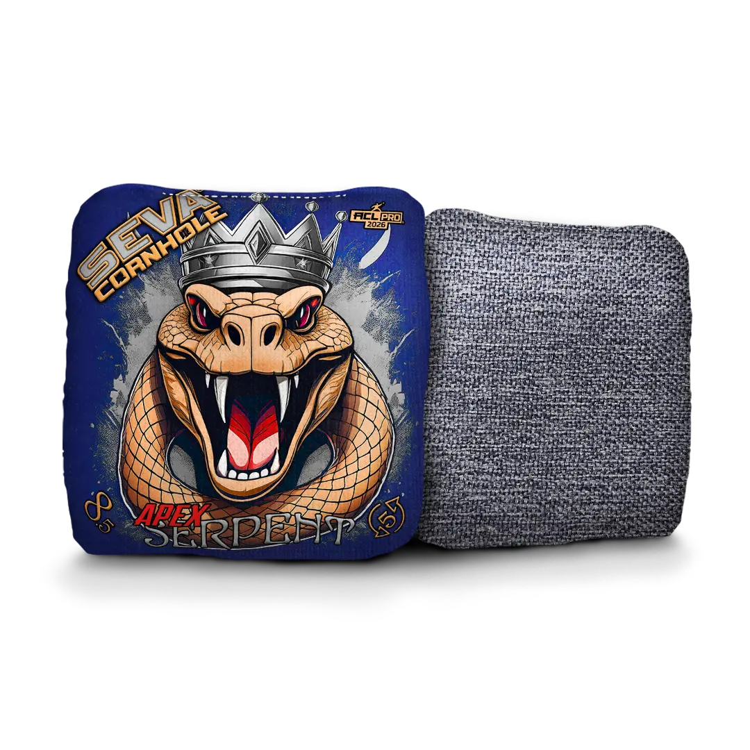 SEVA Cornhole - ApexSerpent KingSnake - Set of 4 Cornhole bags