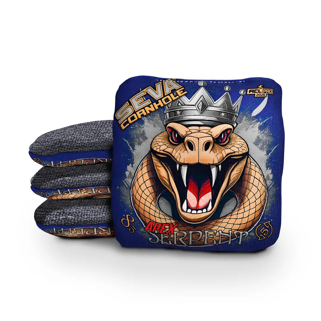 SEVA Cornhole - ApexSerpent KingSnake - Set of 4 Cornhole bags