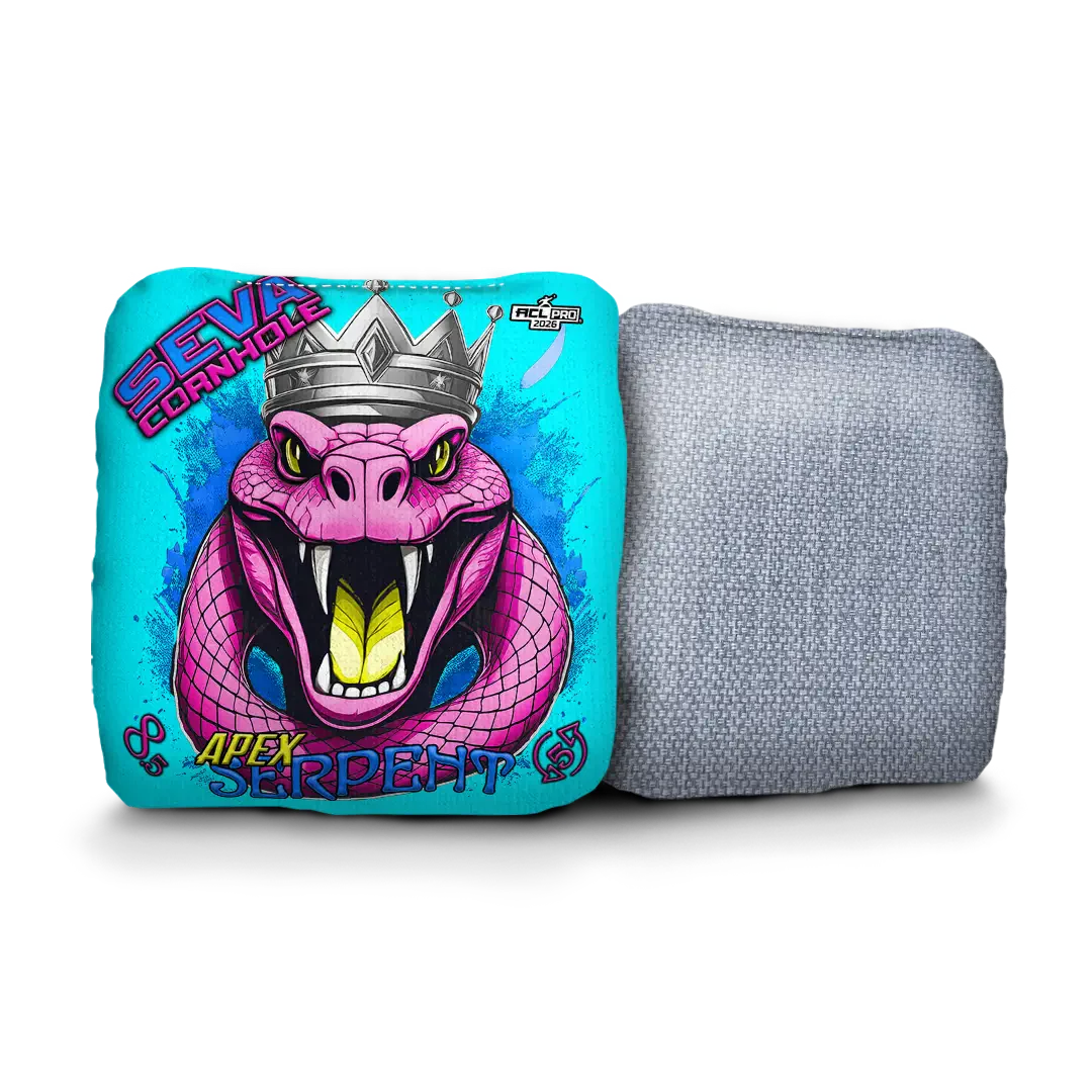SEVA Cornhole - ApexSerpent KingSnake - Set of 4 Cornhole bags