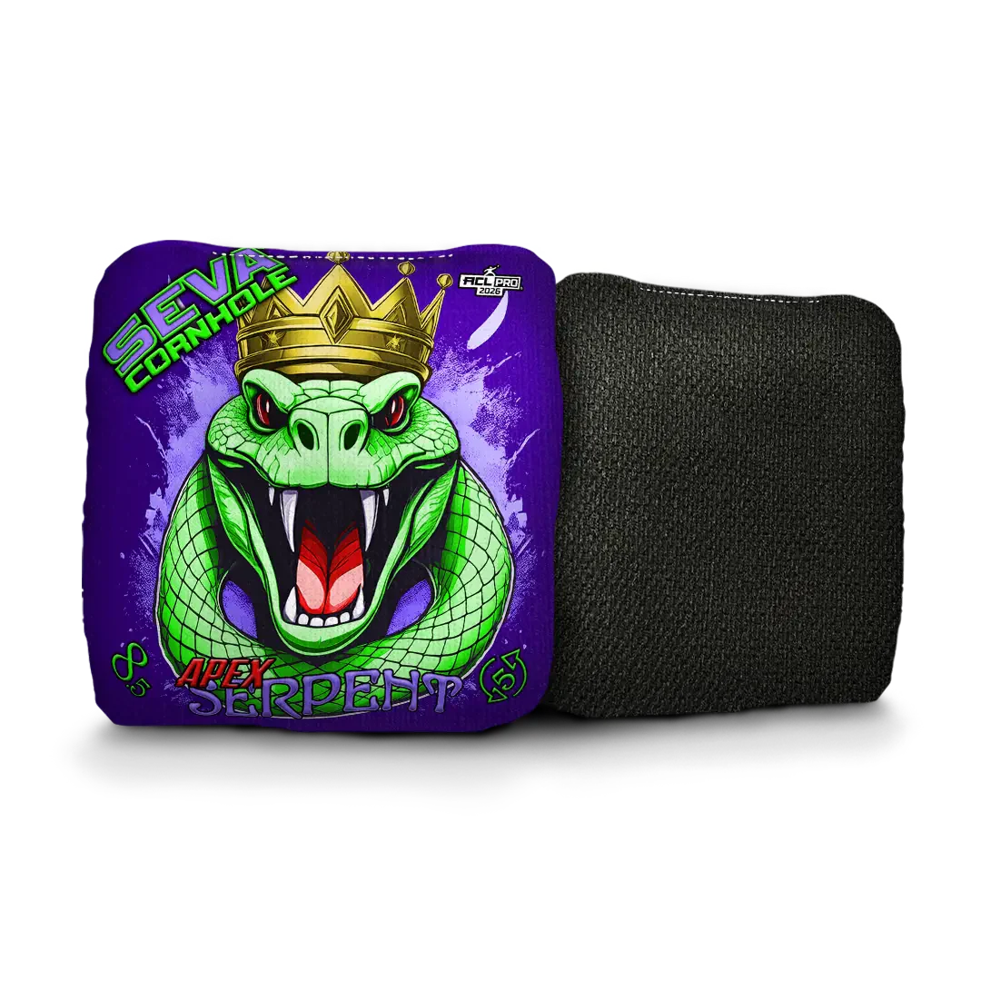 SEVA Cornhole - ApexSerpent KingSnake - Set of 4 Cornhole bags