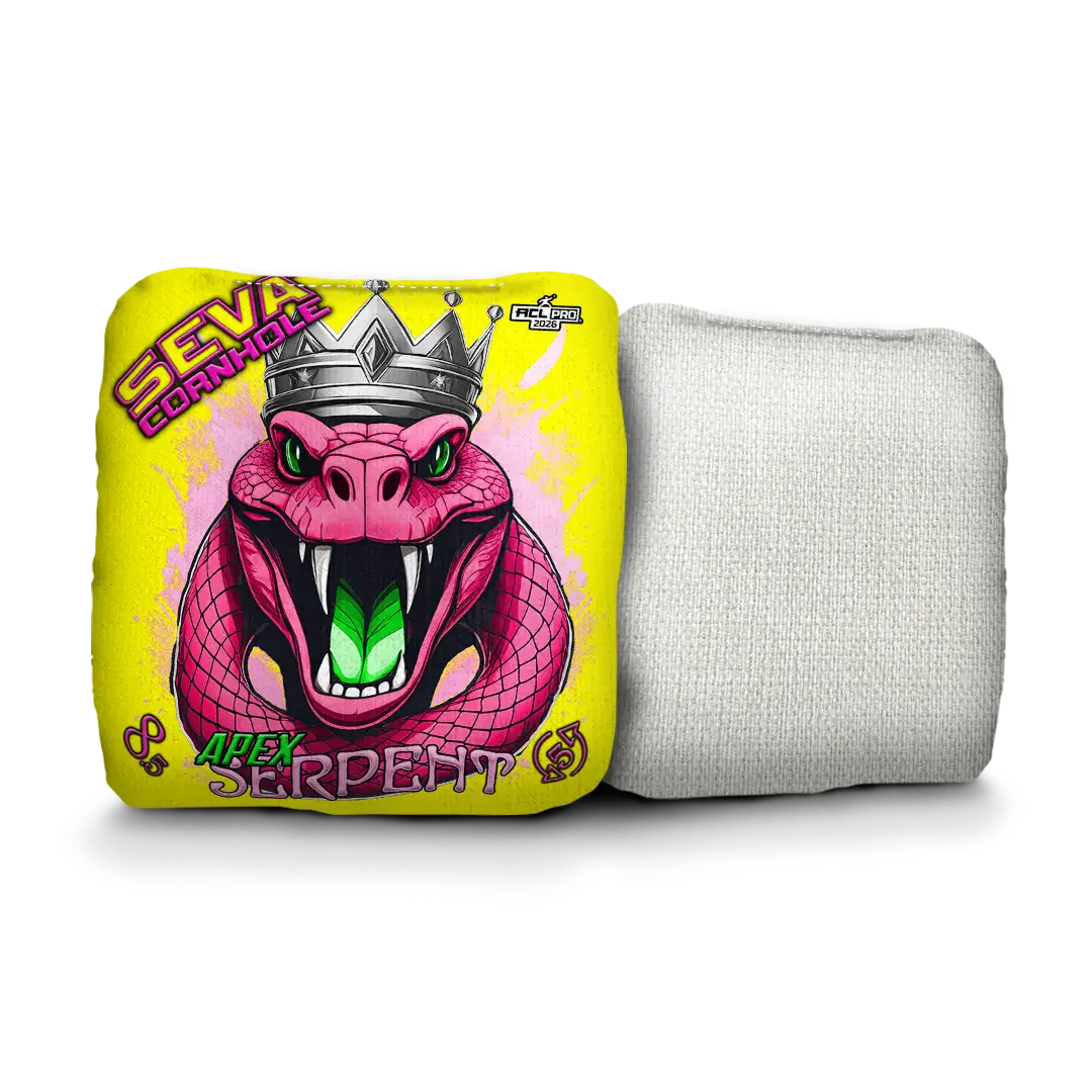 SEVA Cornhole - ApexSerpent KingSnake - Set of 4 Cornhole bags