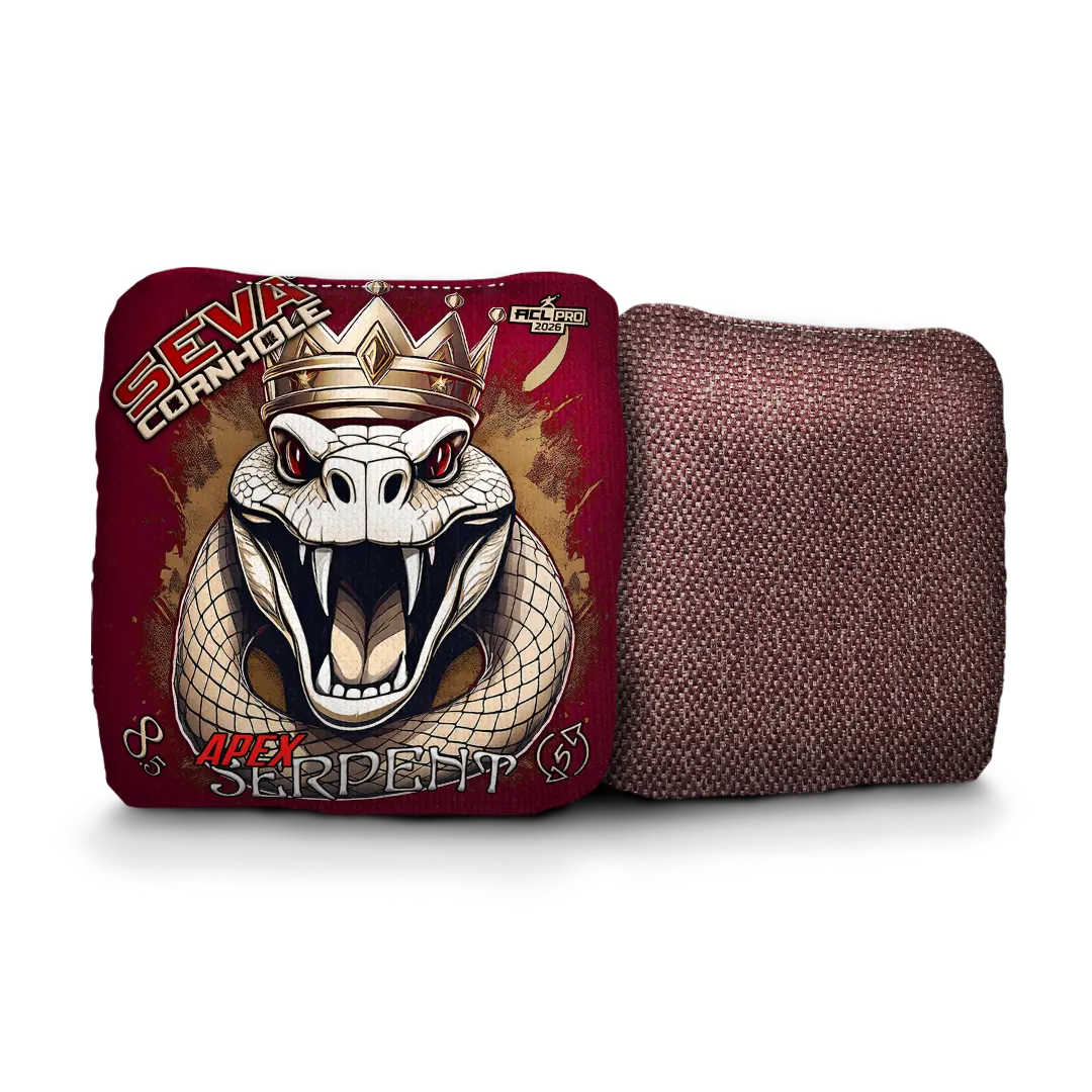 SEVA Cornhole - ApexSerpent KingSnake - Set of 4 Cornhole bags