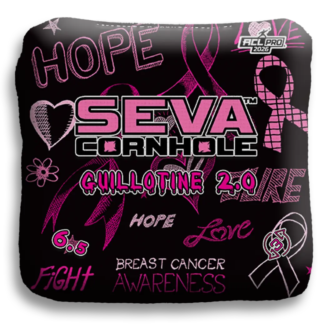 SEVA Cornhole - Breast Cancer Awareness Special Edition - Set of 4 Cornhole bags