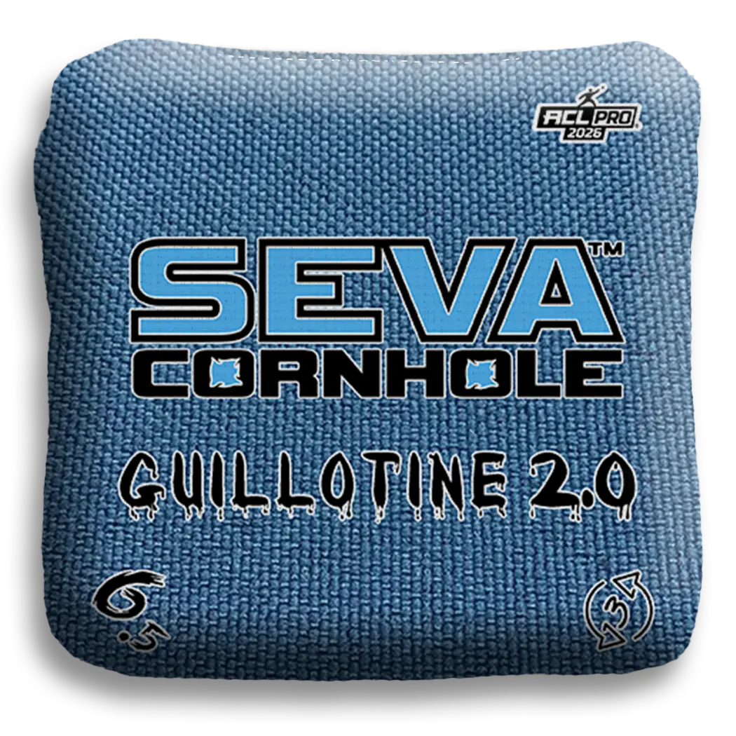 SEVA Cornhole - Guillotine 2.0 Broadcast Approved Edition - Set of 4 Cornhole bags