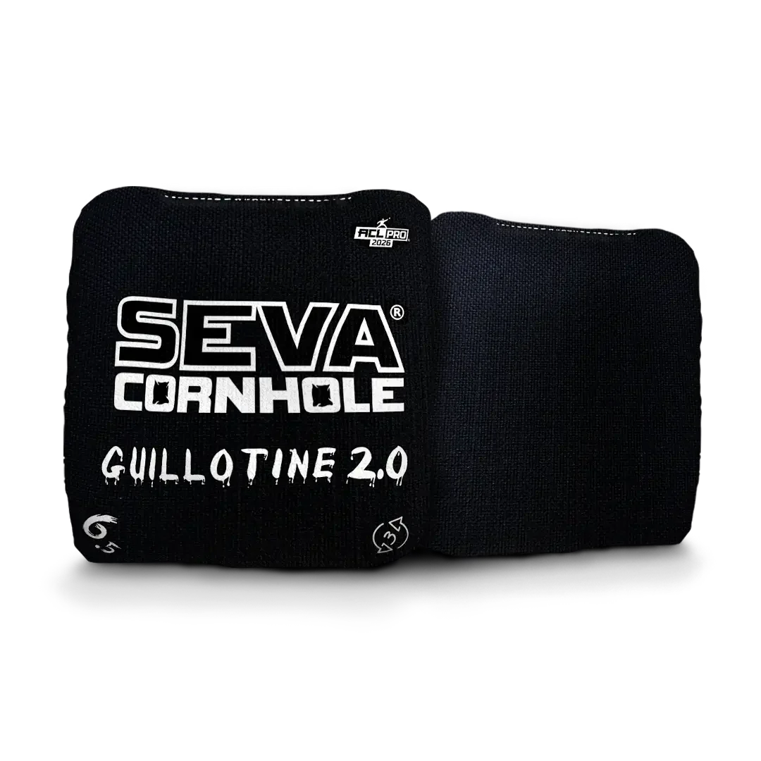 SEVA Cornhole - Guillotine 2.0 Broadcast Approved Edition - Set of 4 Cornhole bags