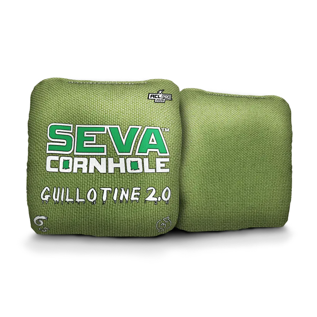 SEVA Cornhole - Guillotine 2.0 Broadcast Approved Edition - Set of 4 Cornhole bags