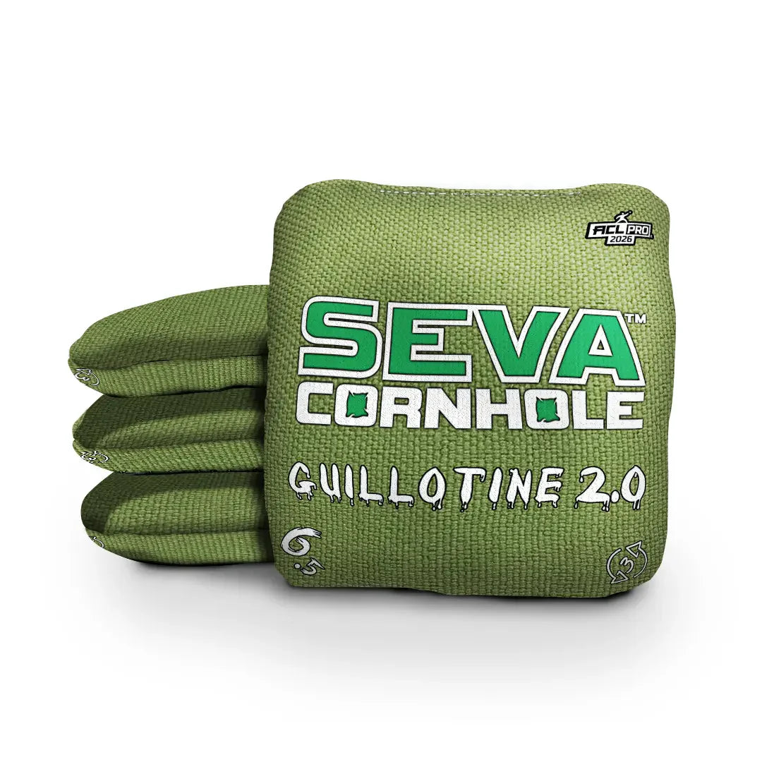SEVA Cornhole - Guillotine 2.0 Broadcast Approved Edition - Set of 4 Cornhole bags