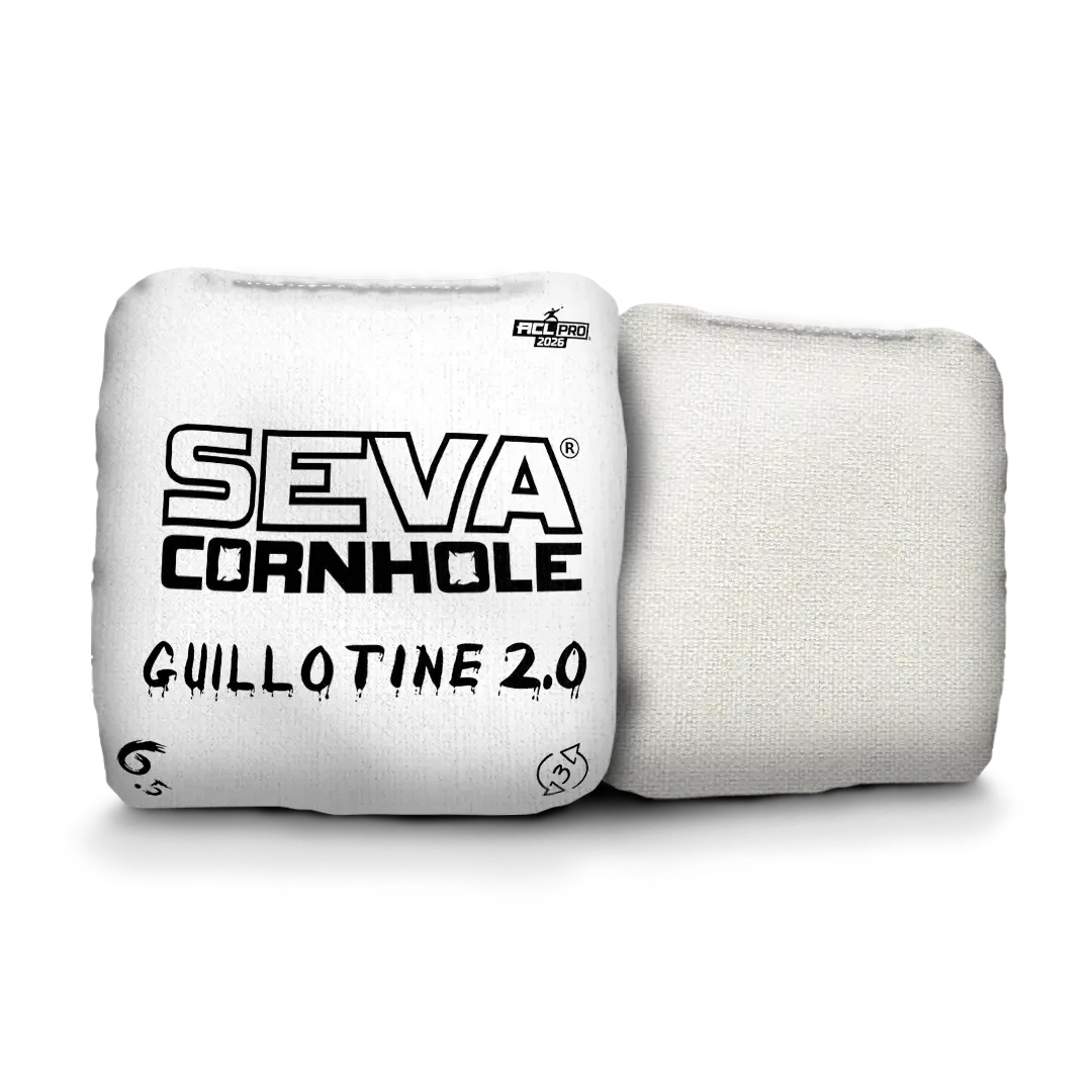 SEVA Cornhole - Guillotine 2.0 Broadcast Approved Edition - Set of 4 Cornhole bags