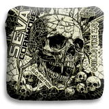 SEVA Cornhole - Halloween Special GLO Edition - Set of 4 Cornhole bags