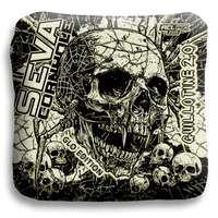 SEVA Cornhole - Halloween Special GLO Edition - Set of 4 Cornhole bags