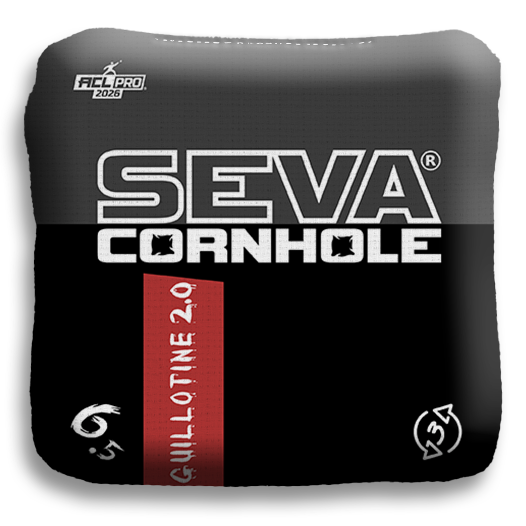 SEVA Cornhole - Guillotine 2.0 – ACL Jersey Replica Cornhole Bags