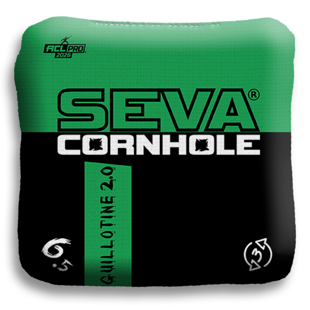 SEVA Cornhole - Guillotine 2.0 – ACL Jersey Replica Cornhole Bags