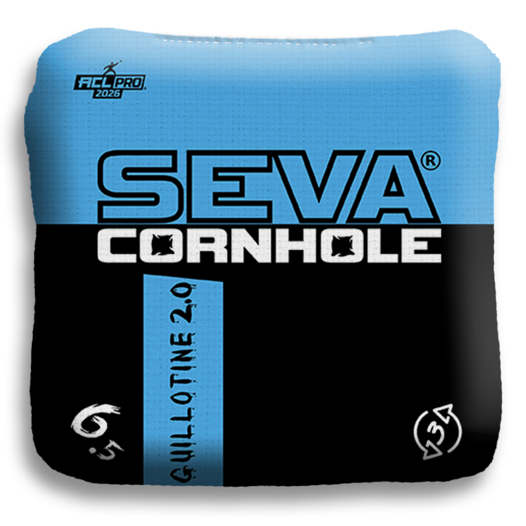 SEVA Cornhole - Guillotine 2.0 – ACL Jersey Replica Cornhole Bags