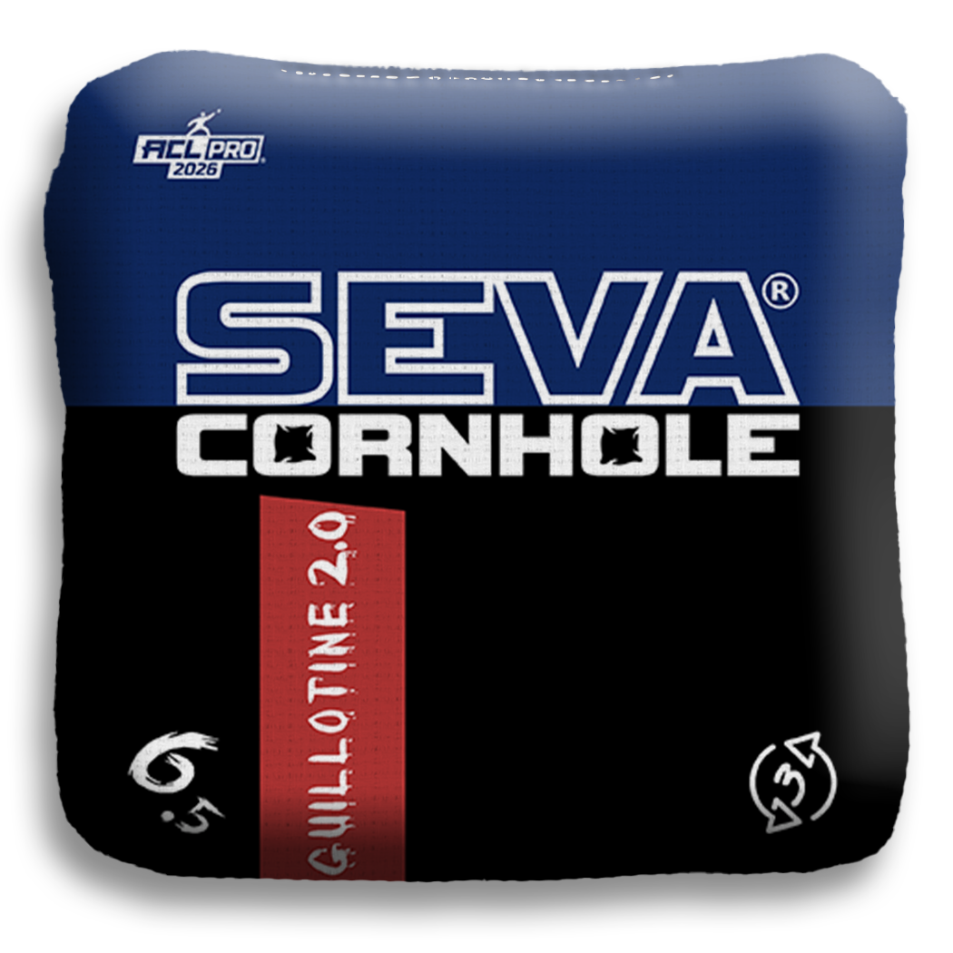 SEVA Cornhole - Guillotine 2.0 – ACL Jersey Replica Cornhole Bags
