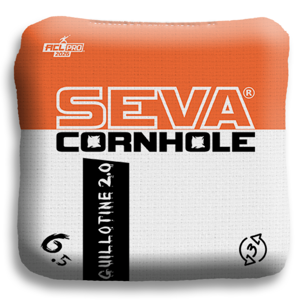 SEVA Cornhole - Guillotine 2.0 – ACL Jersey Replica Cornhole Bags