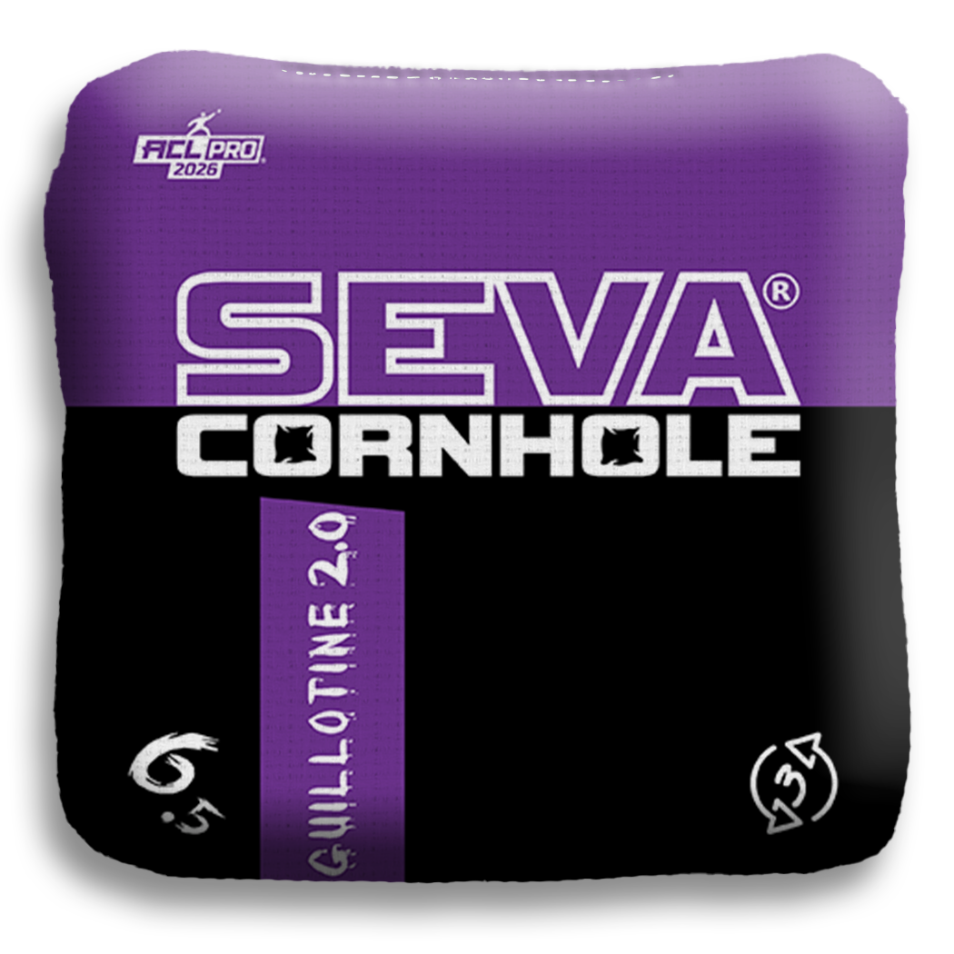 SEVA Cornhole - Guillotine 2.0 – ACL Jersey Replica Cornhole Bags