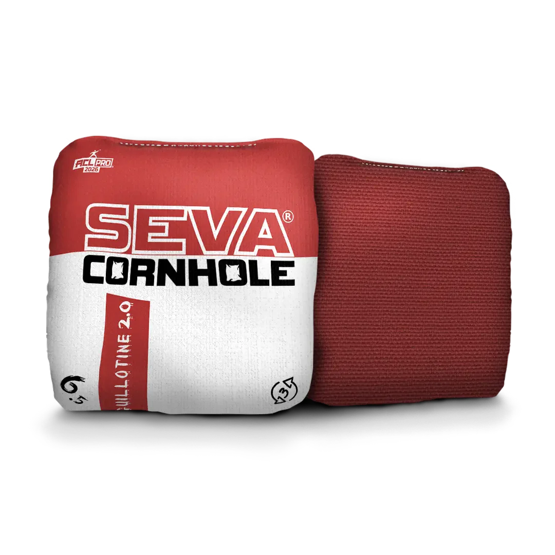 SEVA Cornhole - Guillotine 2.0 – ACL Jersey Replica Cornhole Bags