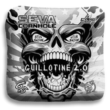 SEVA Cornhole - Guillotine 2.0 - Screaming Skull - Set of 4 Cornhole Bags