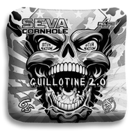 SEVA Cornhole - Guillotine 2.0 - Screaming Skull - Set of 4 Cornhole Bags