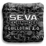SEVA Cornhole - Guillotine 2.0 - Skulls - Set of 4 Cornhole Bags