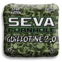 SEVA Cornhole - Guillotine 2.0 - Skulls - Set of 4 Cornhole Bags