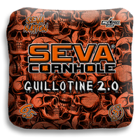 SEVA Cornhole - Guillotine 2.0 - Skulls - Set of 4 Cornhole Bags