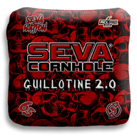 SEVA Cornhole - Guillotine 2.0 - Skulls - Set of 4 Cornhole Bags