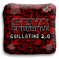SEVA Cornhole - Guillotine 2.0 - Skulls - Set of 4 Cornhole Bags