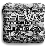 SEVA Cornhole - Guillotine 2.0 - Skulls - Set of 4 Cornhole Bags