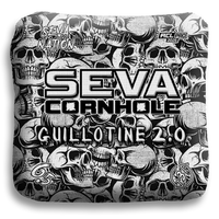 SEVA Cornhole - Guillotine 2.0 - Skulls - Set of 4 Cornhole Bags