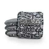 SEVA Cornhole - Guillotine 2.0 - Skulls - Set of 4 Cornhole Bags