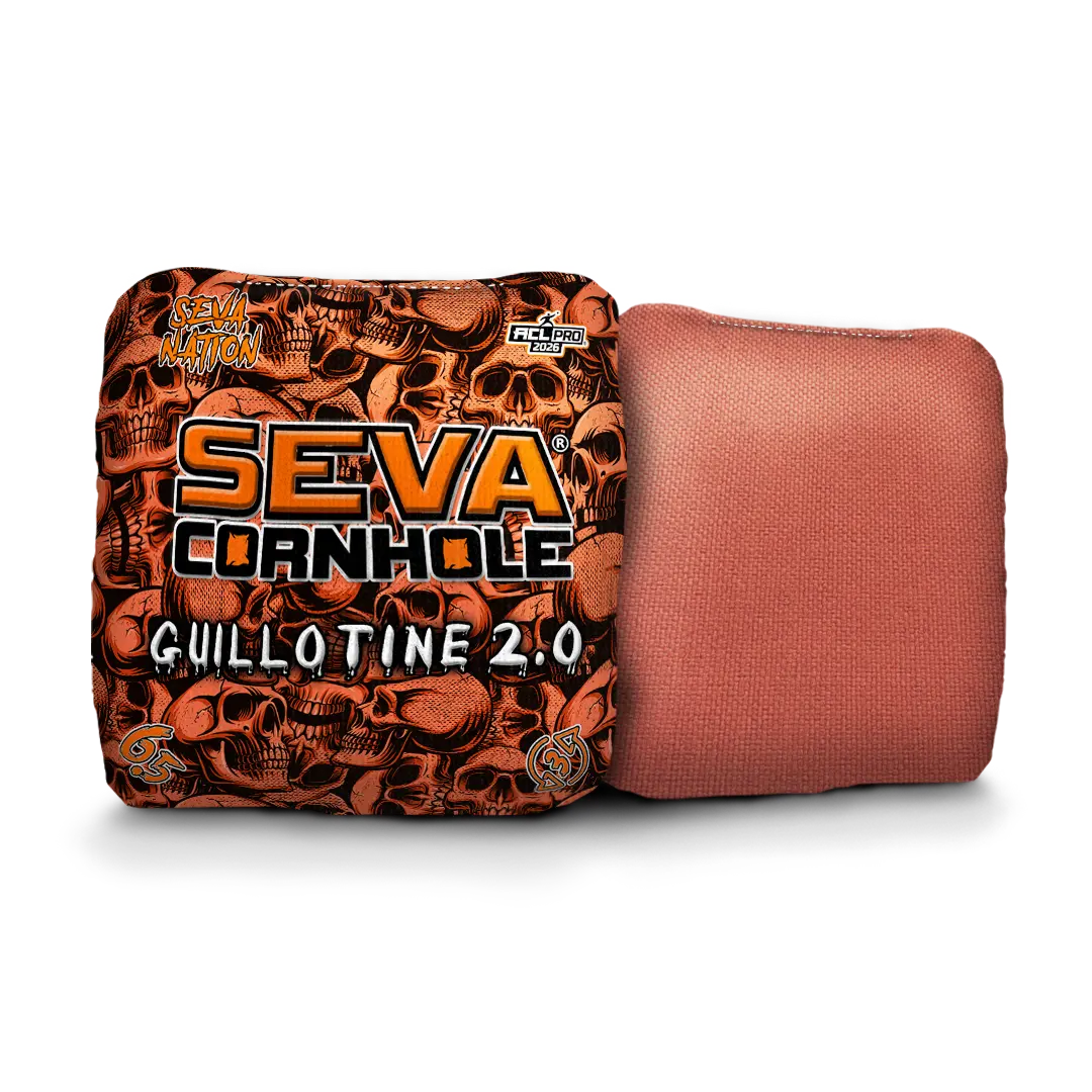 SEVA Cornhole - Guillotine 2.0 - Skulls - Set of 4 Cornhole Bags
