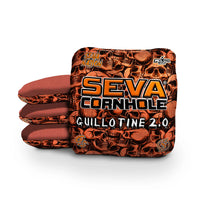 SEVA Cornhole - Guillotine 2.0 - Skulls - Set of 4 Cornhole Bags