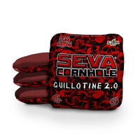 SEVA Cornhole - Guillotine 2.0 - Skulls - Set of 4 Cornhole Bags