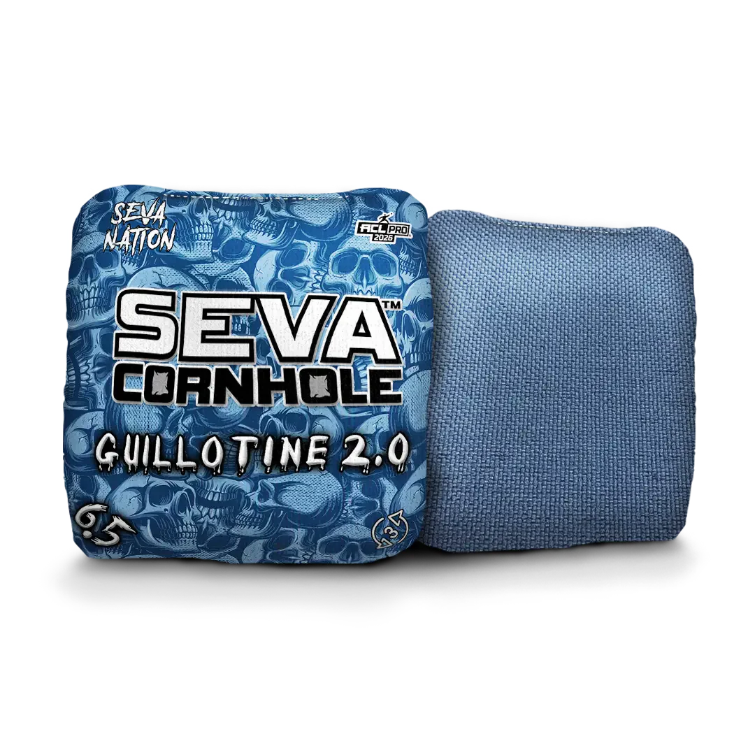 SEVA Cornhole - Guillotine 2.0 - Skulls - Set of 4 Cornhole Bags