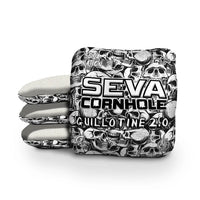 SEVA Cornhole - Guillotine 2.0 - Skulls - Set of 4 Cornhole Bags