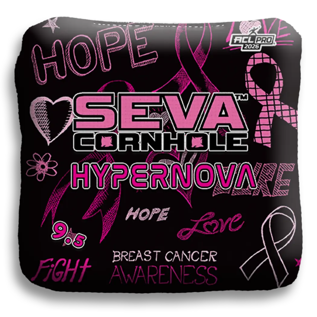 SEVA Cornhole - Breast Cancer Awareness Special Edition - Set of 4 Cornhole bags