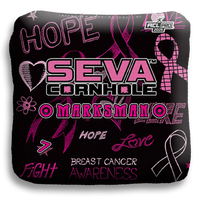 SEVA Cornhole - Breast Cancer Awareness Special Edition - Set of 4 Cornhole bags