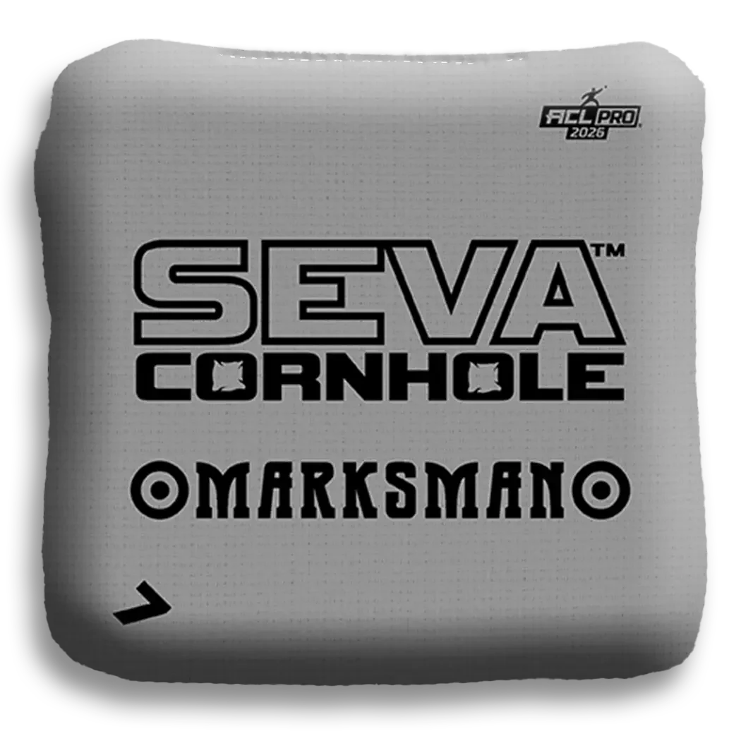 SEVA Cornhole - Marksman - Broadcast Edition - Set of 4 Cornhole bags