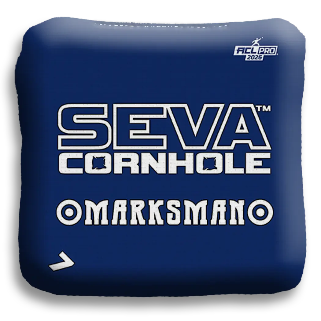 SEVA Cornhole - Marksman - Broadcast Edition - Set of 4 Cornhole bags