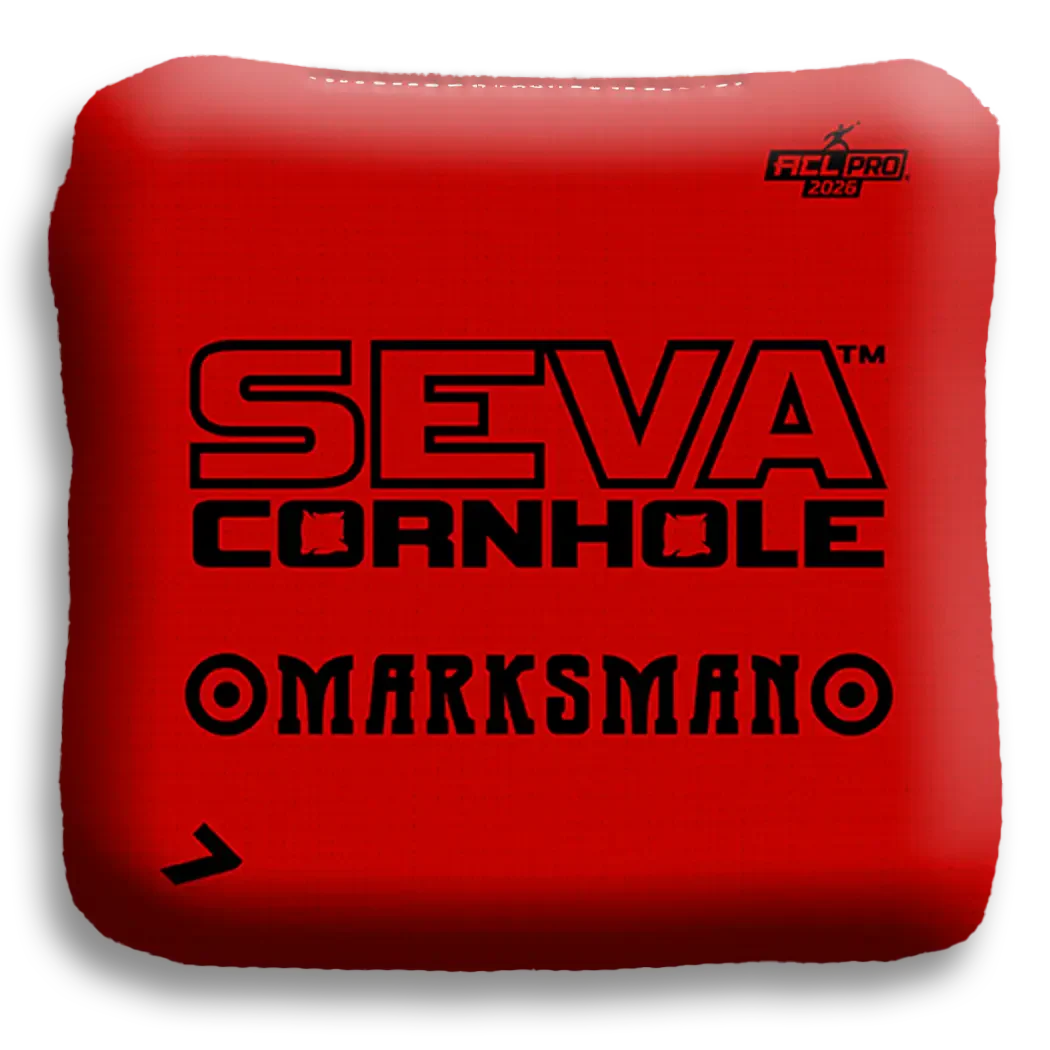 SEVA Cornhole - Marksman - Broadcast Edition - Set of 4 Cornhole bags