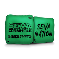 SEVA Cornhole - Marksman - Broadcast Edition - Set of 4 Cornhole bags